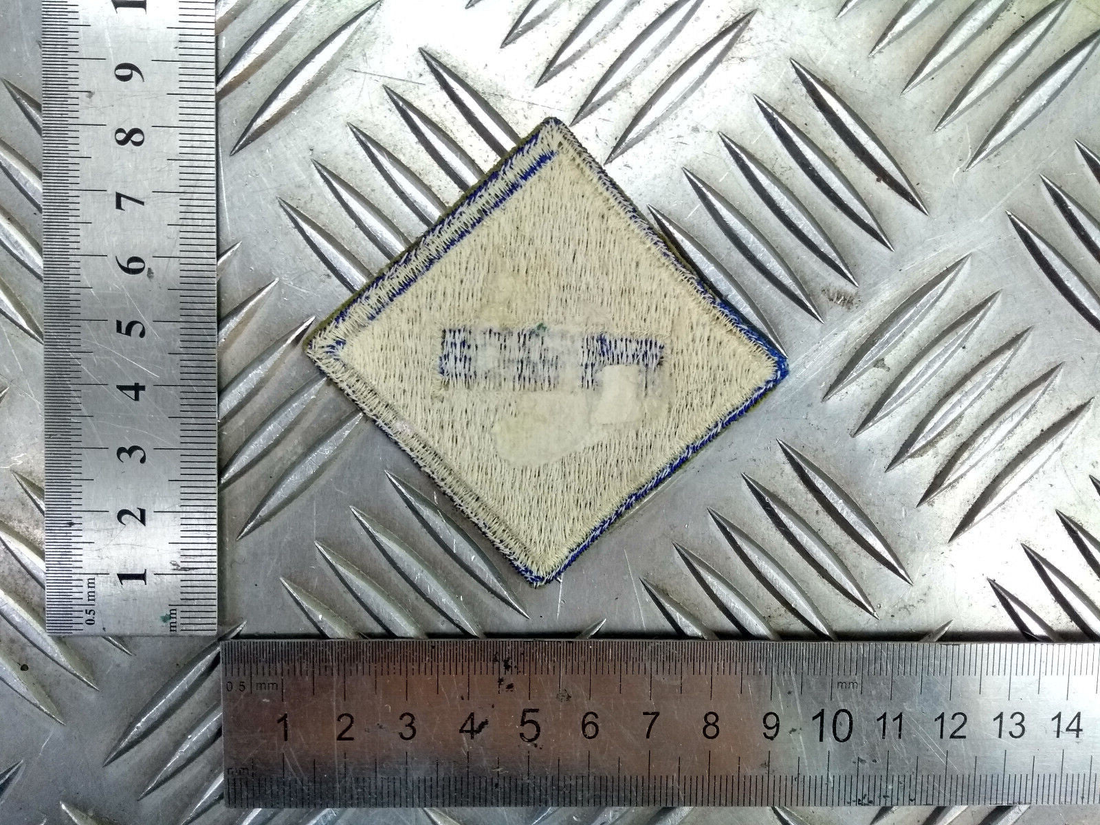 US 1st Service Command Braided Patch US