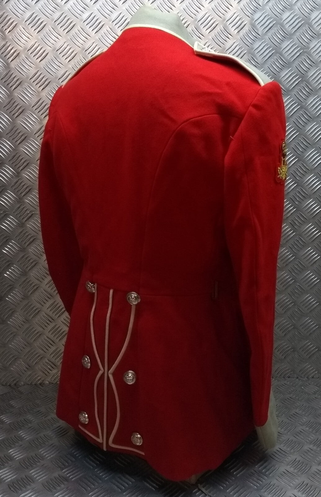 Red Tunic The Royal Gibraltar Ceremonial Jacket Size 41.5" Fancy Dress Costume
