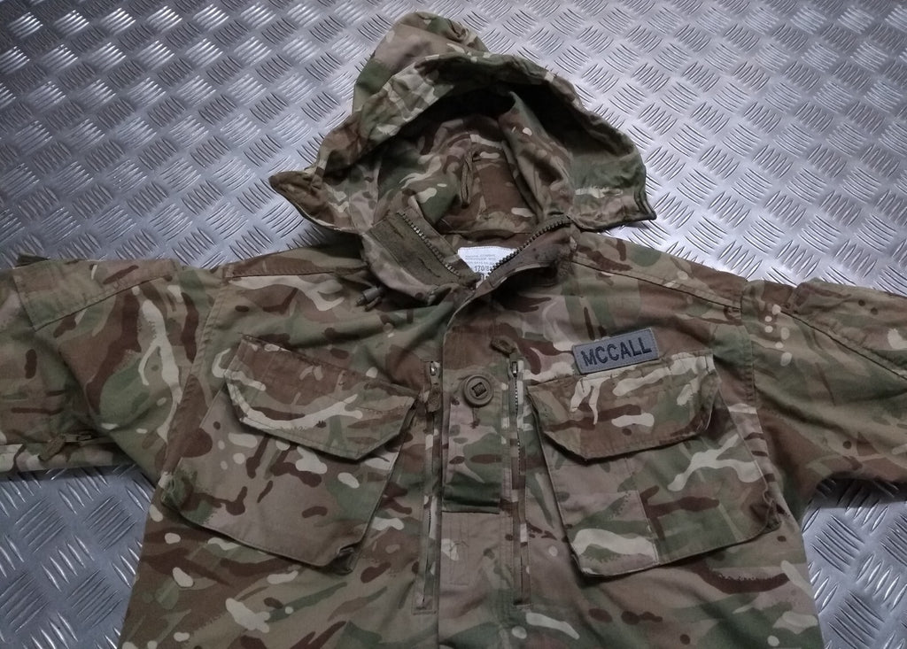 MTP Smock Windproof British Multi Terrain Patten Camouflage Hooded Combat Jacket