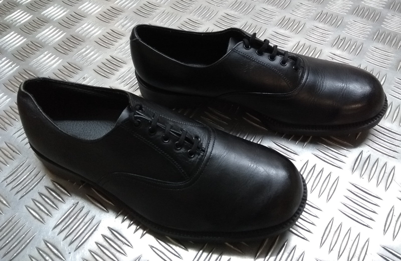 Army Service Shoes British Uniform Dress Pattern DMS Sole Soft Lined UK 7L