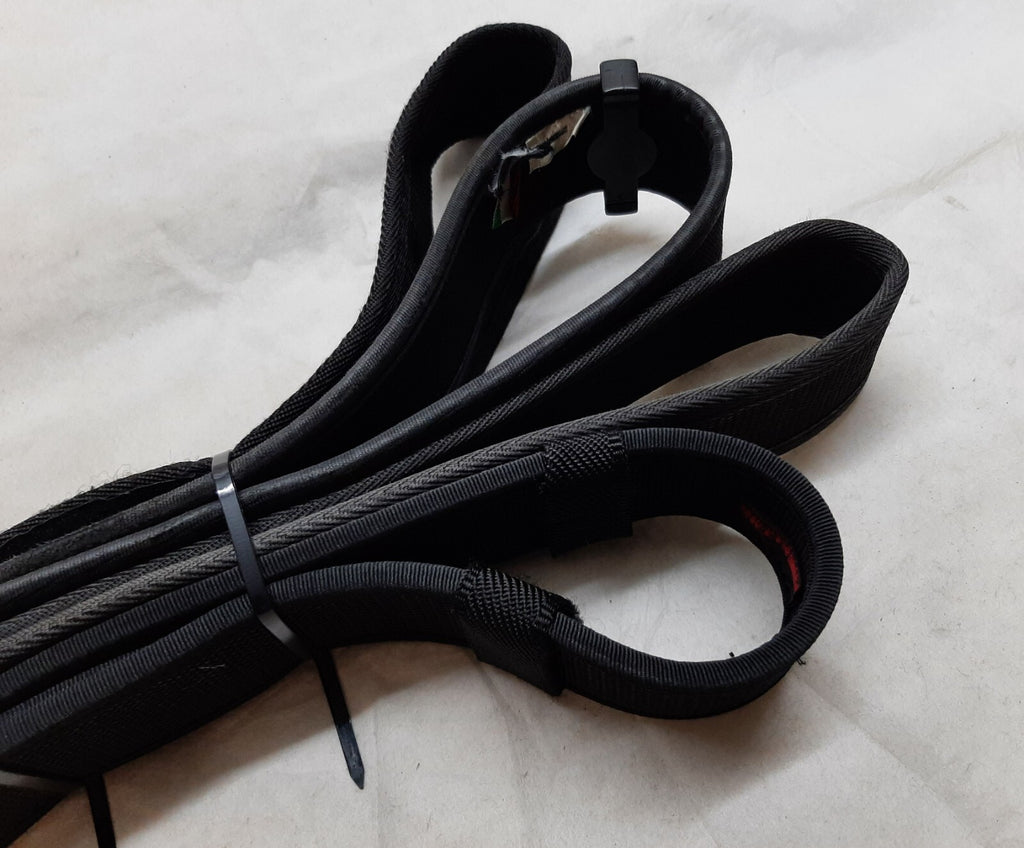 4 Service Belts British Black Duty With Quick Release Buckles Grade 2