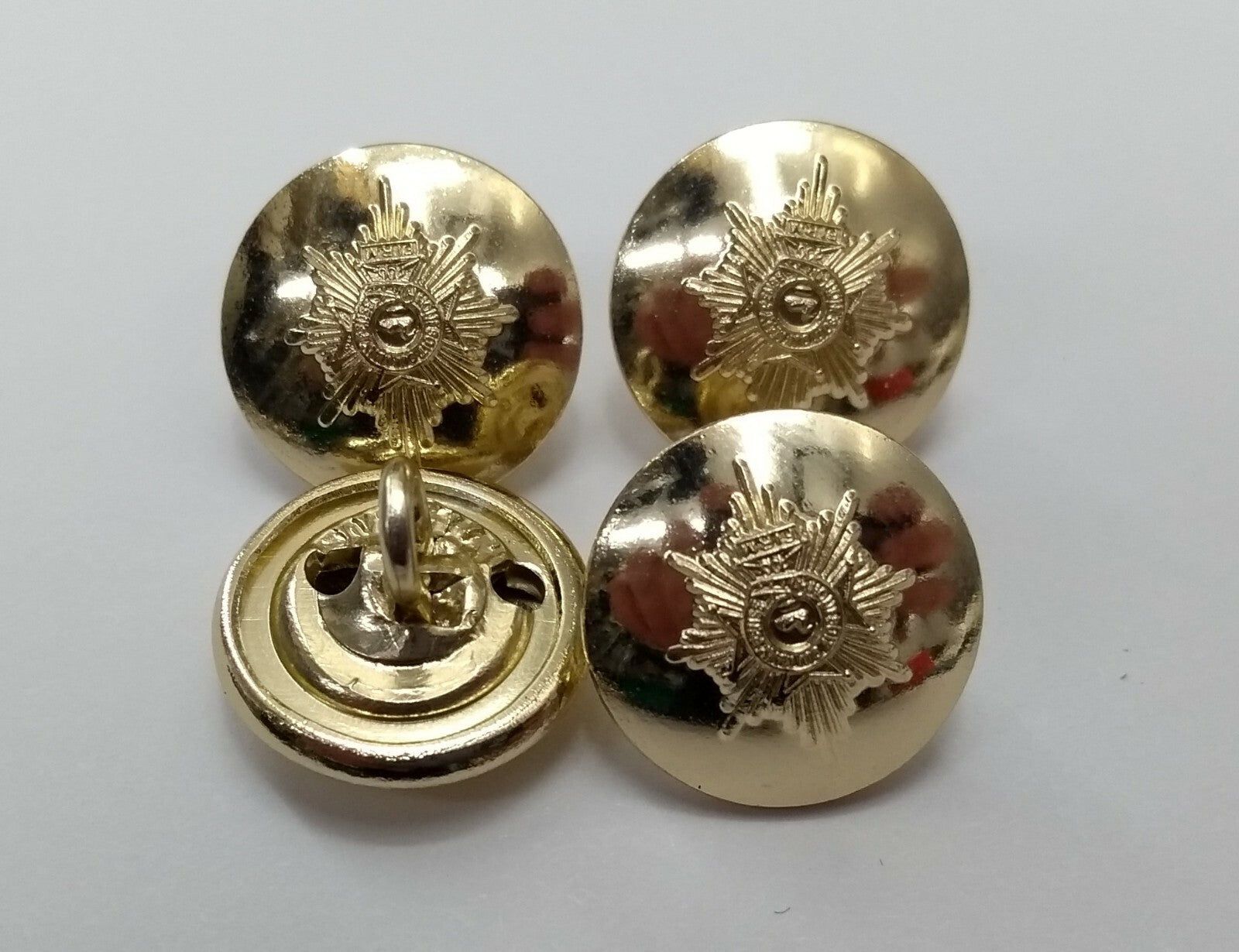 Genuine British Army Worcestershire & Sherwood Foresters 22L Buttons