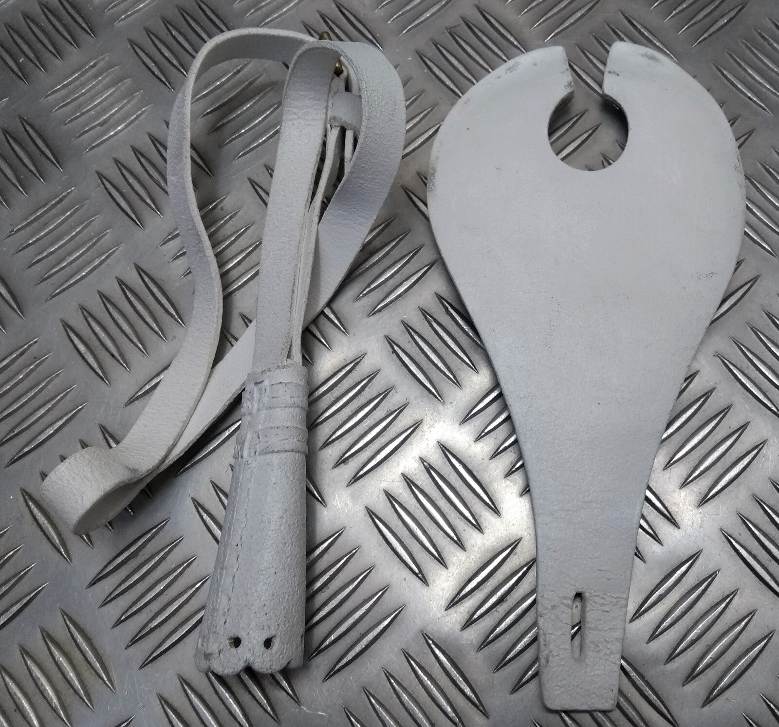 HCav Sword Knot & Hilt British Issue Buff Leather Ceremonial & Parade 2 PC