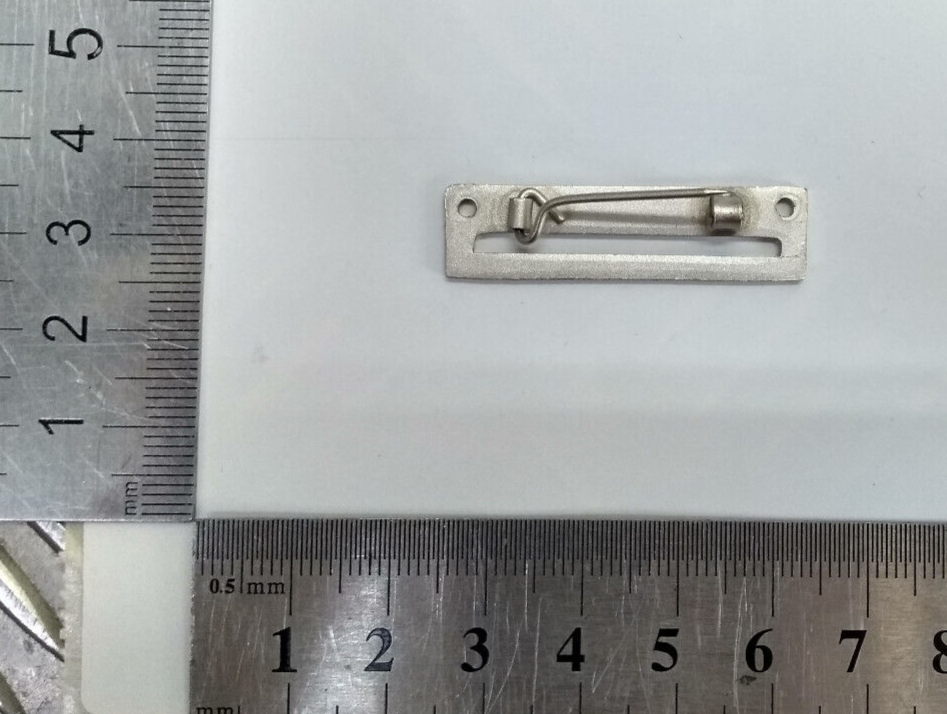 Pin on Medal Ribbon Mounting Bar 1 space 38mm Wide