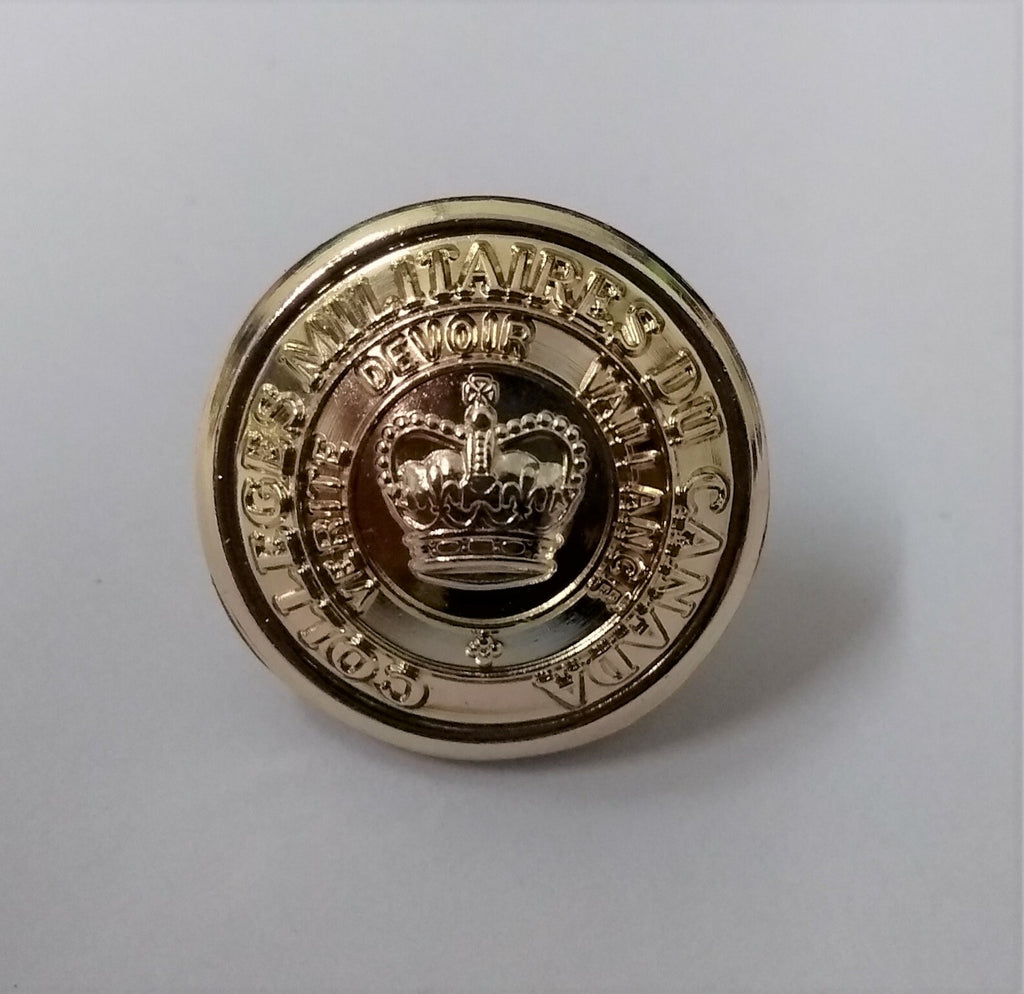 Genuine Canadian Issue RMC CMR College 19mm Dress Buttons X10 ASBT136