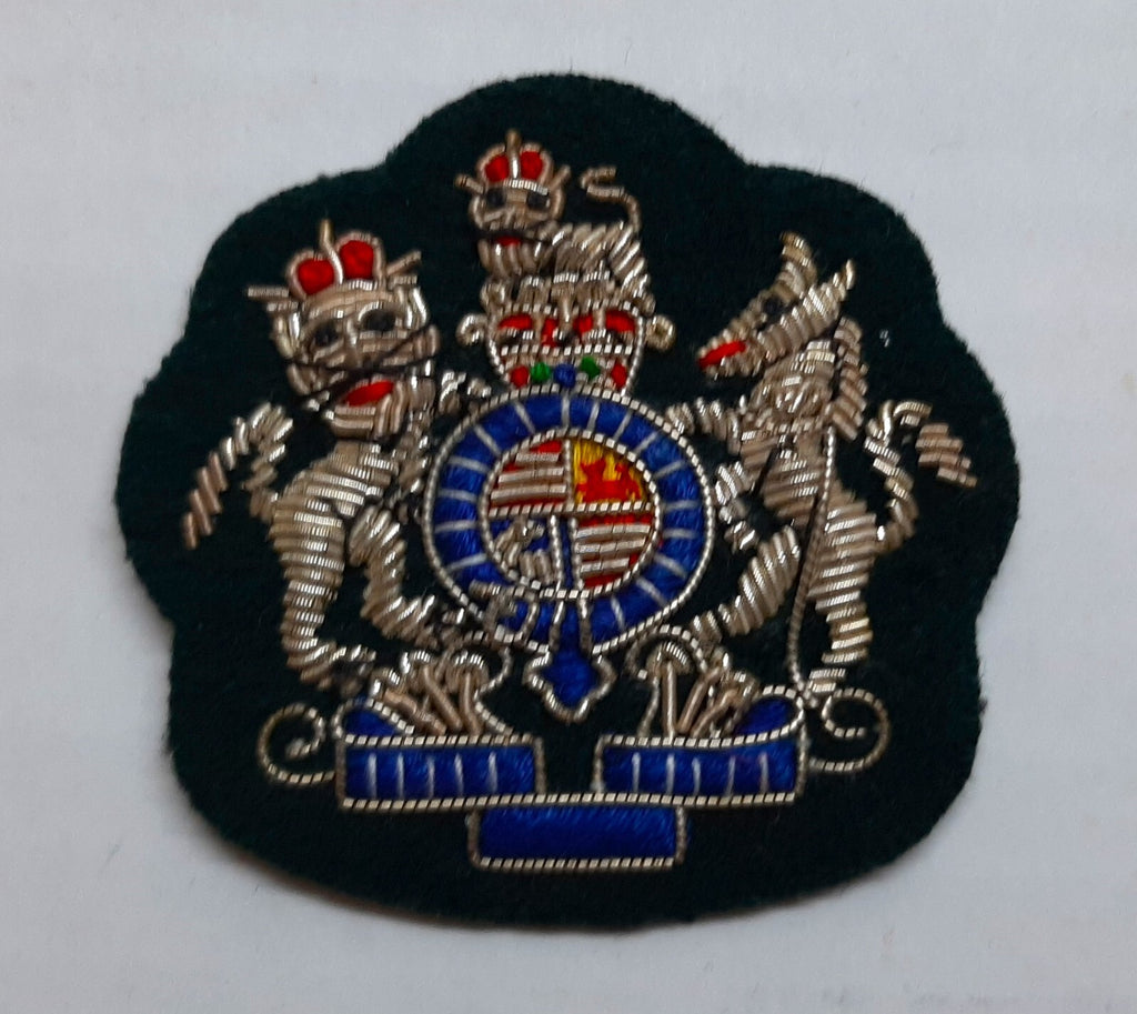 Mess Kit Badge WO1 Green British Hand Embroidered Insignia Arm Patch