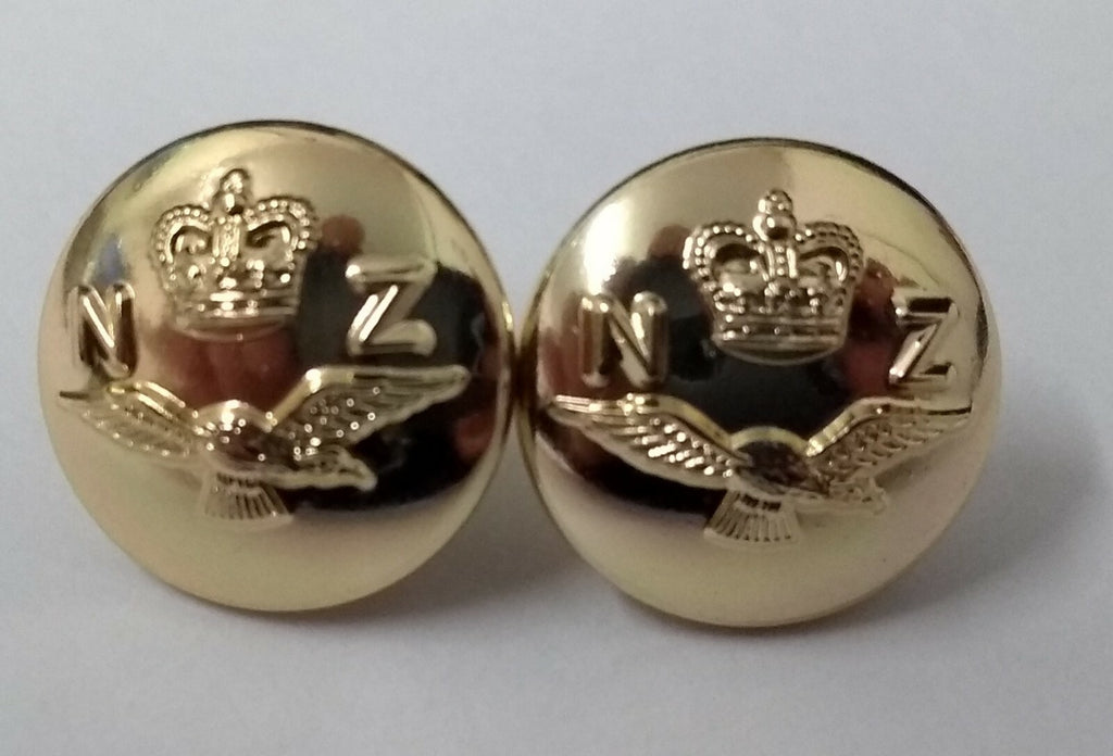 Genuine Issue New Zealand Air Force Insignia N Z X 25 Buttons 22L ASBT137