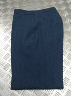 Vintage Trousers Airforce Dress Old Pattern Air Force Blue Grey Colour Waist 28"