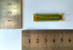 US Women's Corps Service Green & Yellow Medal Ribbon on Bar