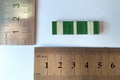 Coast Commendation Medals (CGCM) US Green & White Medal Ribbon on Bar