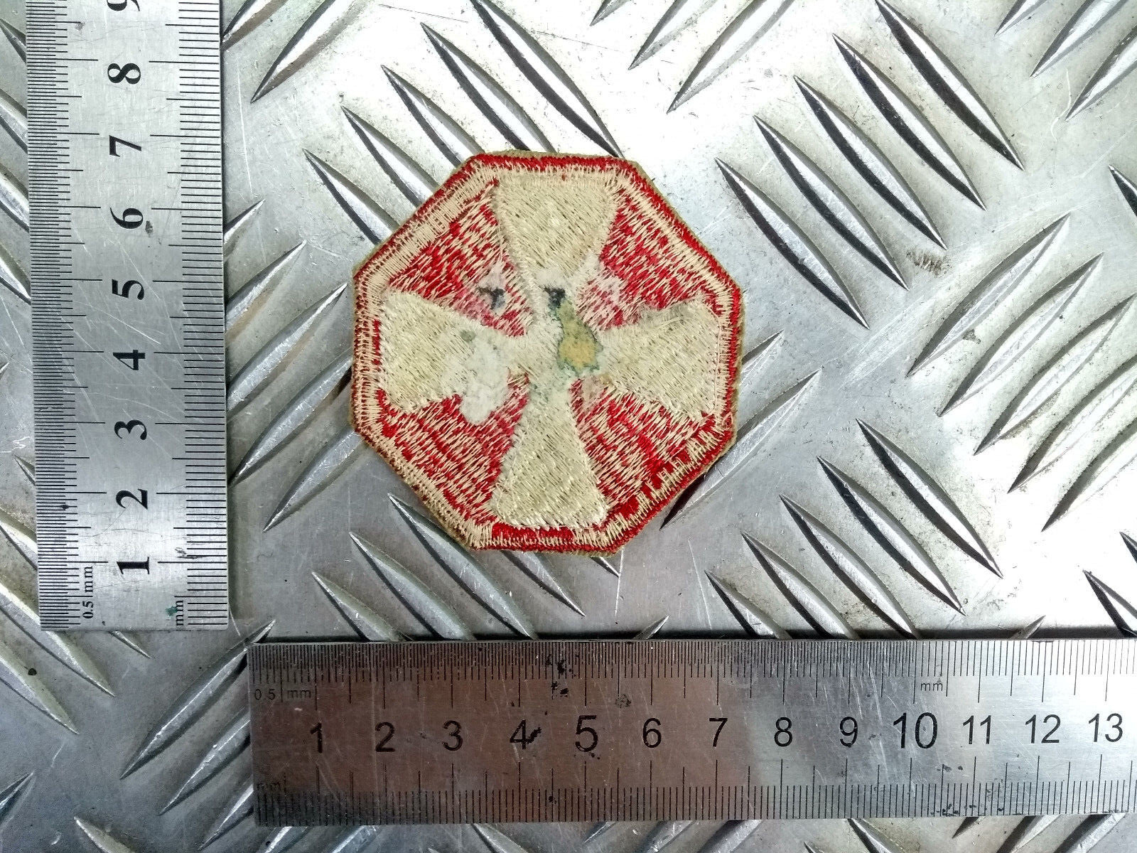 United States VIII 8th Braided Patch US 1944