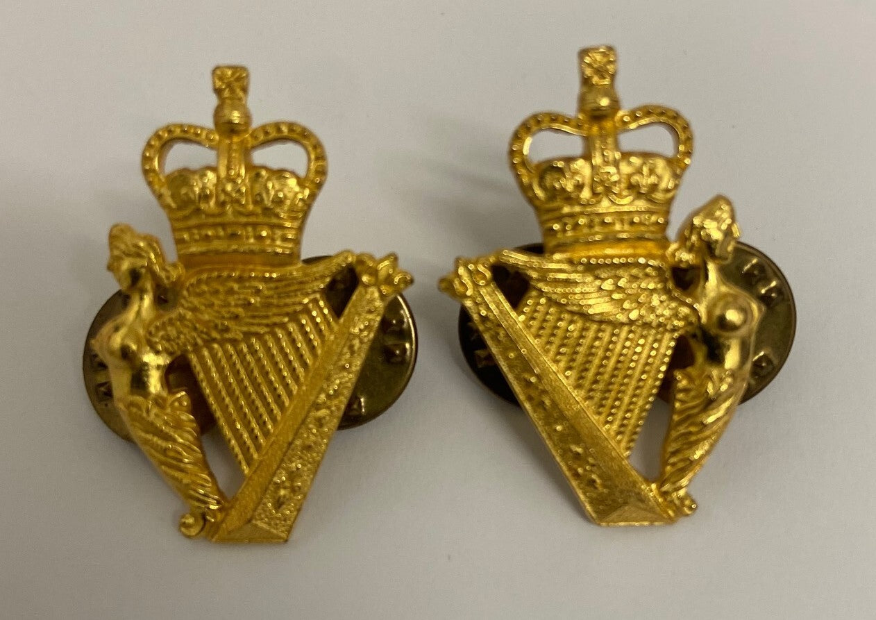 Ulster Defence Regiment Collar Dogs - New