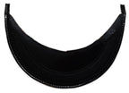 Passing Out Peak British Black Bar Visor for Dress Hat / Cap NEW