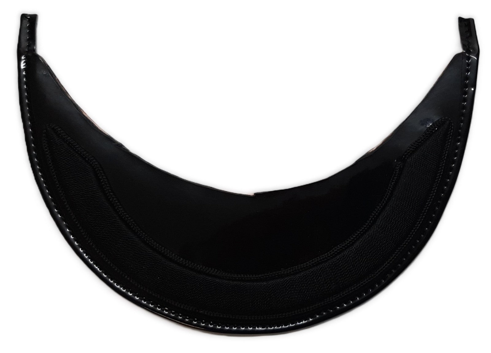 Passing Out Peak British Black Bar Visor for Dress Hat / Cap NEW
