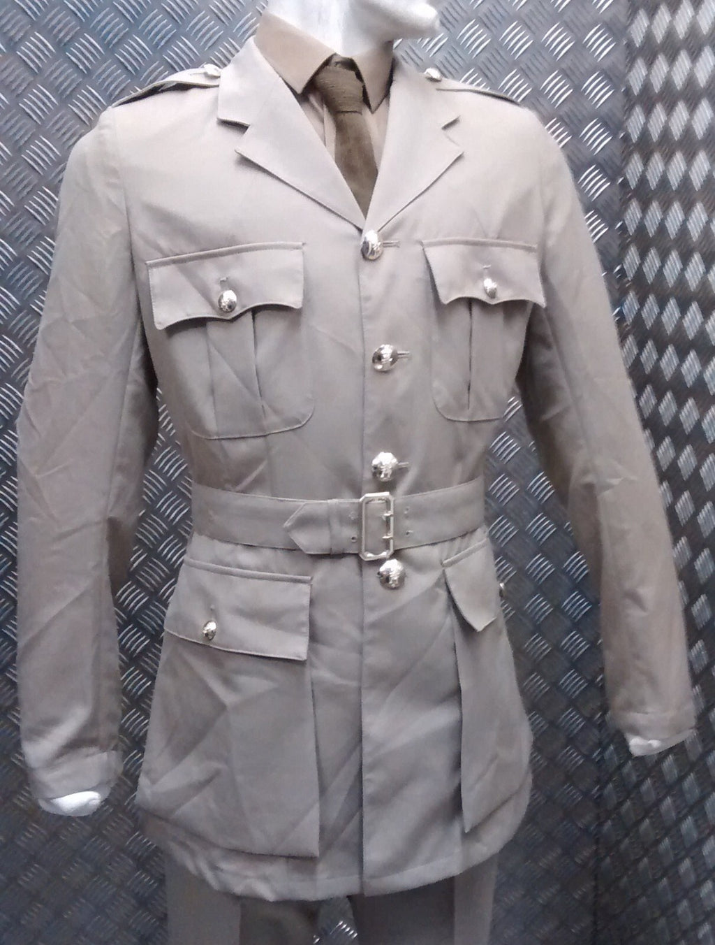 No4 No6 Tropical Safari Stone Suit WO Dress NEW