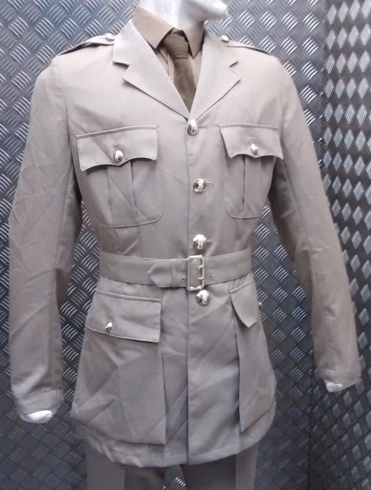No4 No6 Tropical Safari Stone Suit WO Dress NEW
