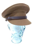 No2 Officer Hat British Army Regimental Dress Cap Buttons & leather Chinstrap