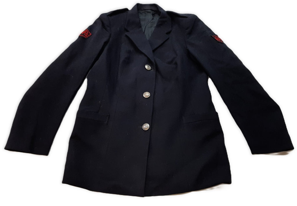 AFS Jacket Woman's Vintage British Auxiliary Fire Service (NFS) Uniform Dress