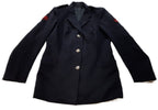 AFS Jacket Woman's Vintage British Auxiliary Fire Service (NFS) Uniform Dress