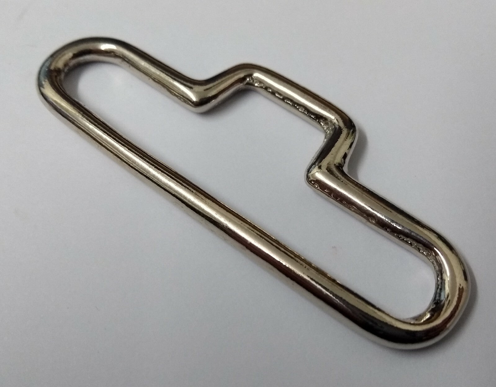 Genuine Issue Belt Chrome Buckle Retainer Female Catch Side