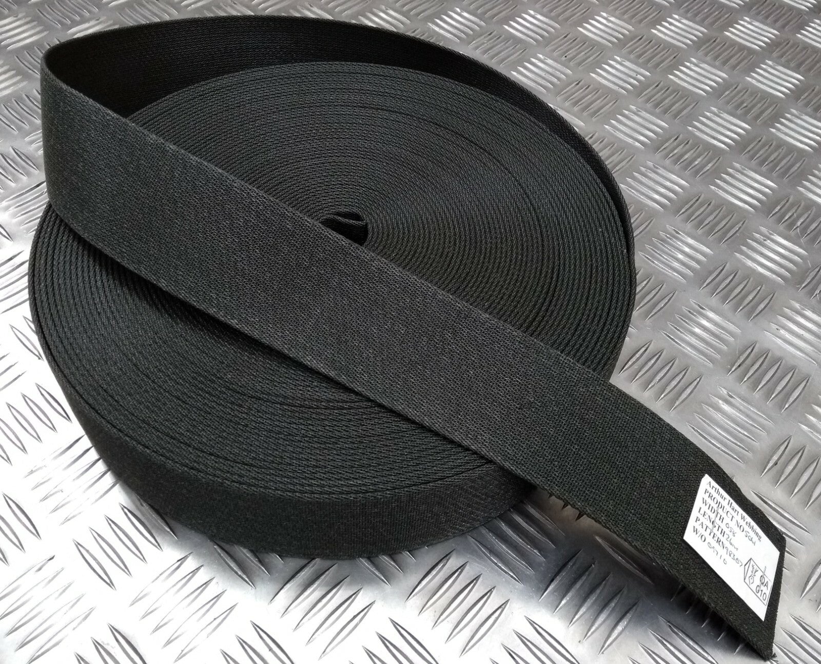 MIl-Spec Belting Ceremonial Green Courlene Belt Material Nylon Webbing 50M