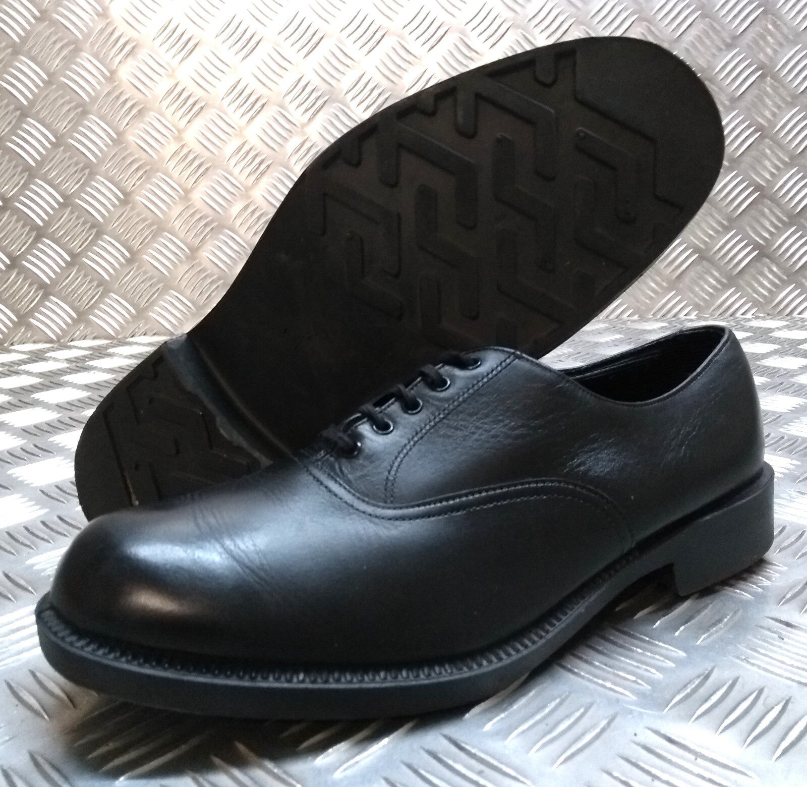 Army Service Shoes British Uniform Dress Pattern DMS Sole Soft Lined UK 7L
