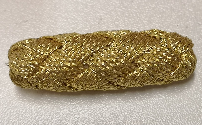 Gold Mylar Wire Olivette (Button) British Ceremonial & Royal Events