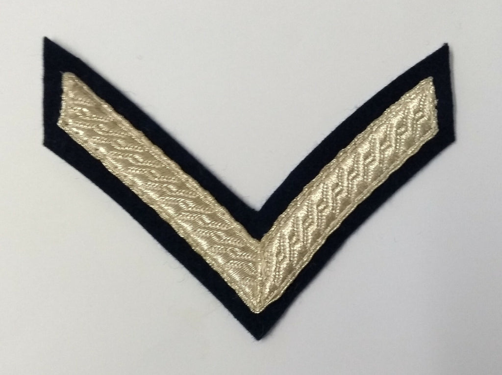 UKSF SRR Lance Corporal Chevron Braided Patch Special Reconnaissance Regiment