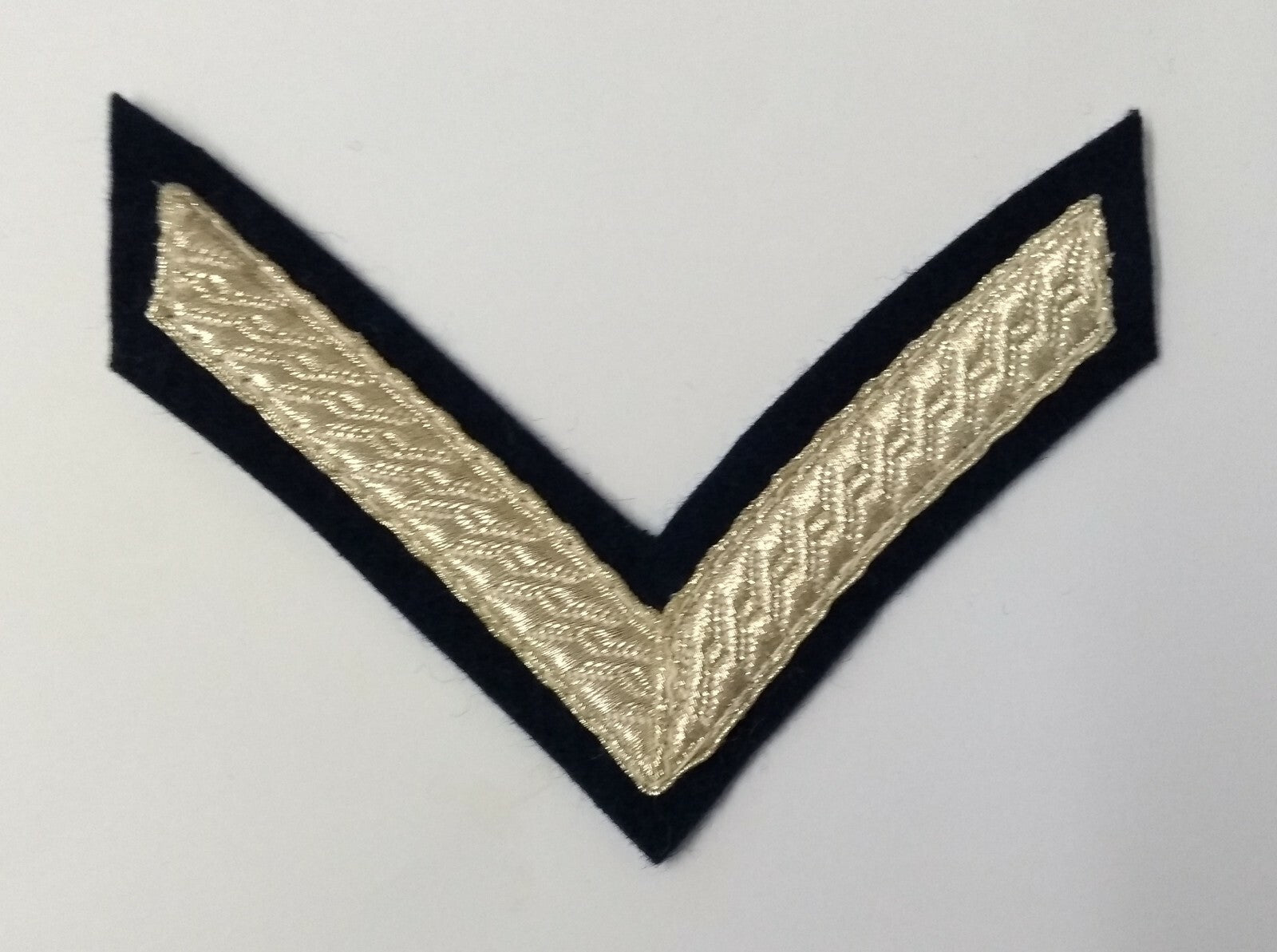UKSF SRR Lance Corporal Chevron Braided Patch Special Reconnaissance Regiment