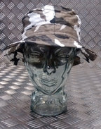 Military Style Special Forces Boonie Hat / Bush Hat Short Brim Urban Camo NEW
