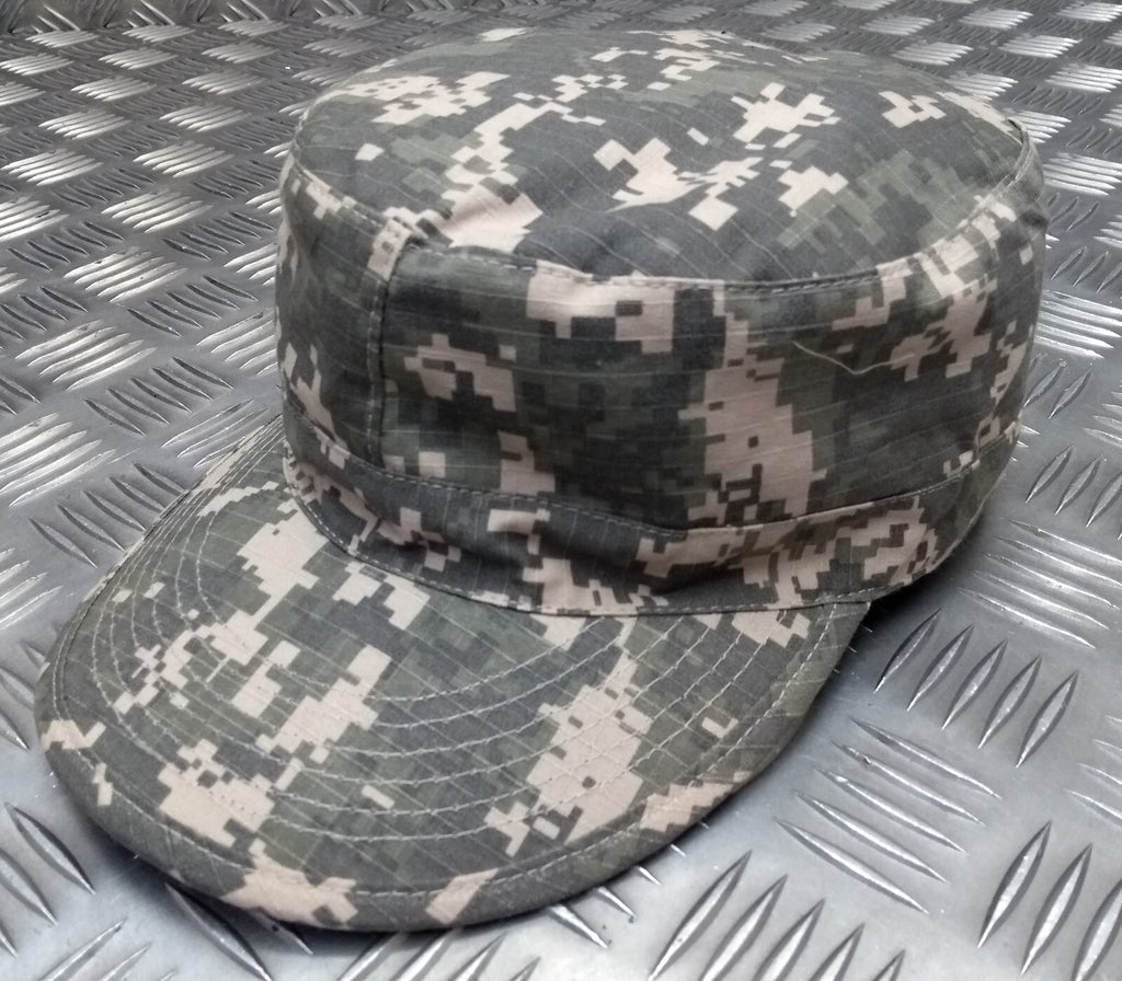 ACU Digital Patten Camouflage Crap / Patrol Hat / Combat Cap Size Large - NEW