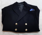 RN No5 Jacket British Naval OFCs Lt Cdr Diagonal Serge 8 Button 41 R