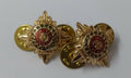 Rank Bath Star Pips Small With Snap Pin x 1 Pair