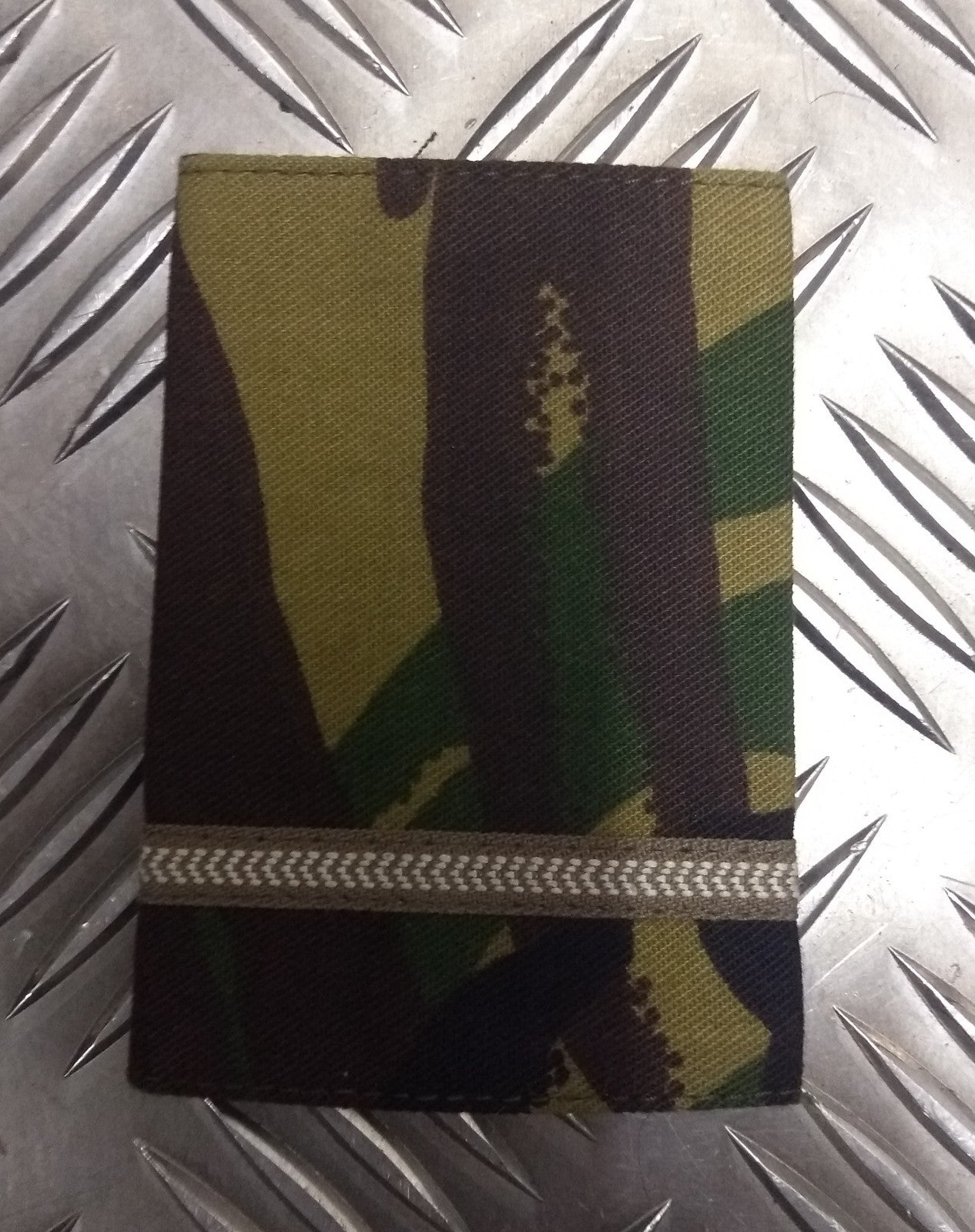 RAF Royal Air Force Slide DPM Woodland Camo Front Tab / Shoulder Slider 1 Bar