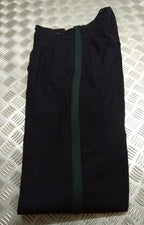 No1 Dress Trousers British Army Light Infantry / Rifles Green Stripe Asst Sizes