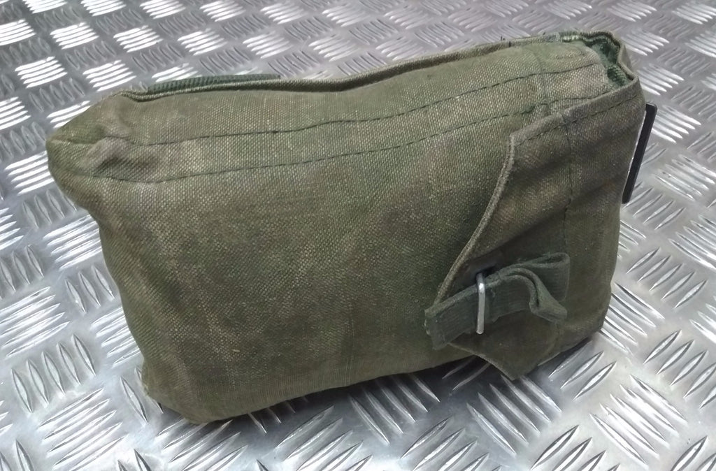 Genuine Vintage M39 Swedish Green Webbing Side Utility / Ammo Pouch G1