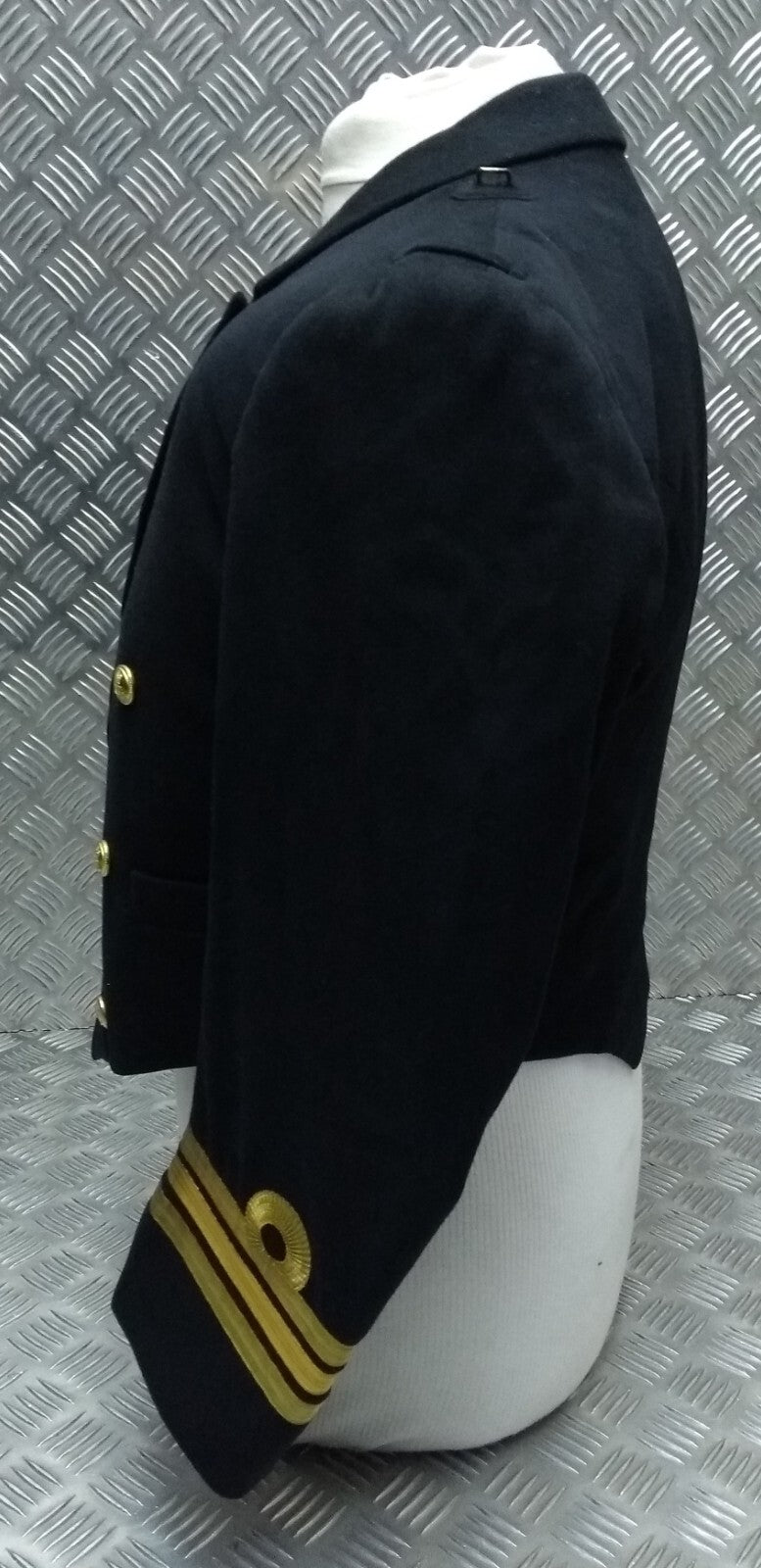 Vintage Mess Dress Royal Jacket Navy with Gold Cuff Curls 1967 Gieves London