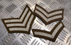 FAD Chevron Patch No2 Arm Badge 1 to 3 Bar Chevrons Available