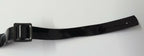 Chinstrap Black 3/8" Adjustable Metal Buckle Mil-Spec Hi Sheen For Dress Hats