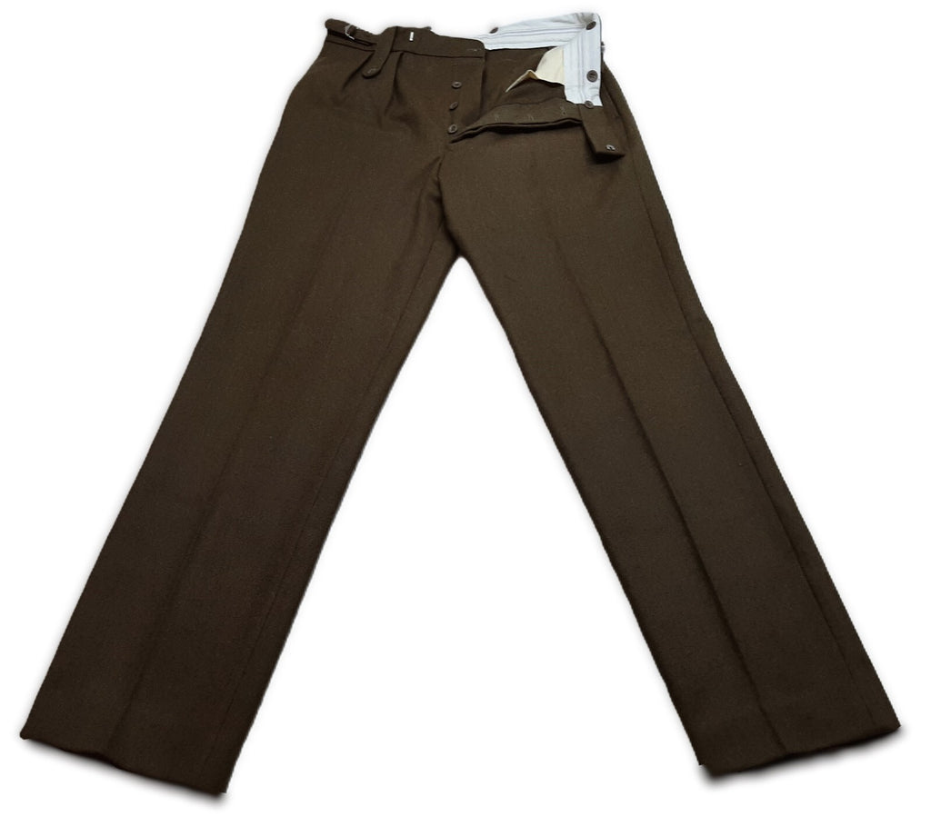 No2 Dress Trousers British Army Style Old Pattern Officers Uniform Dress W35"