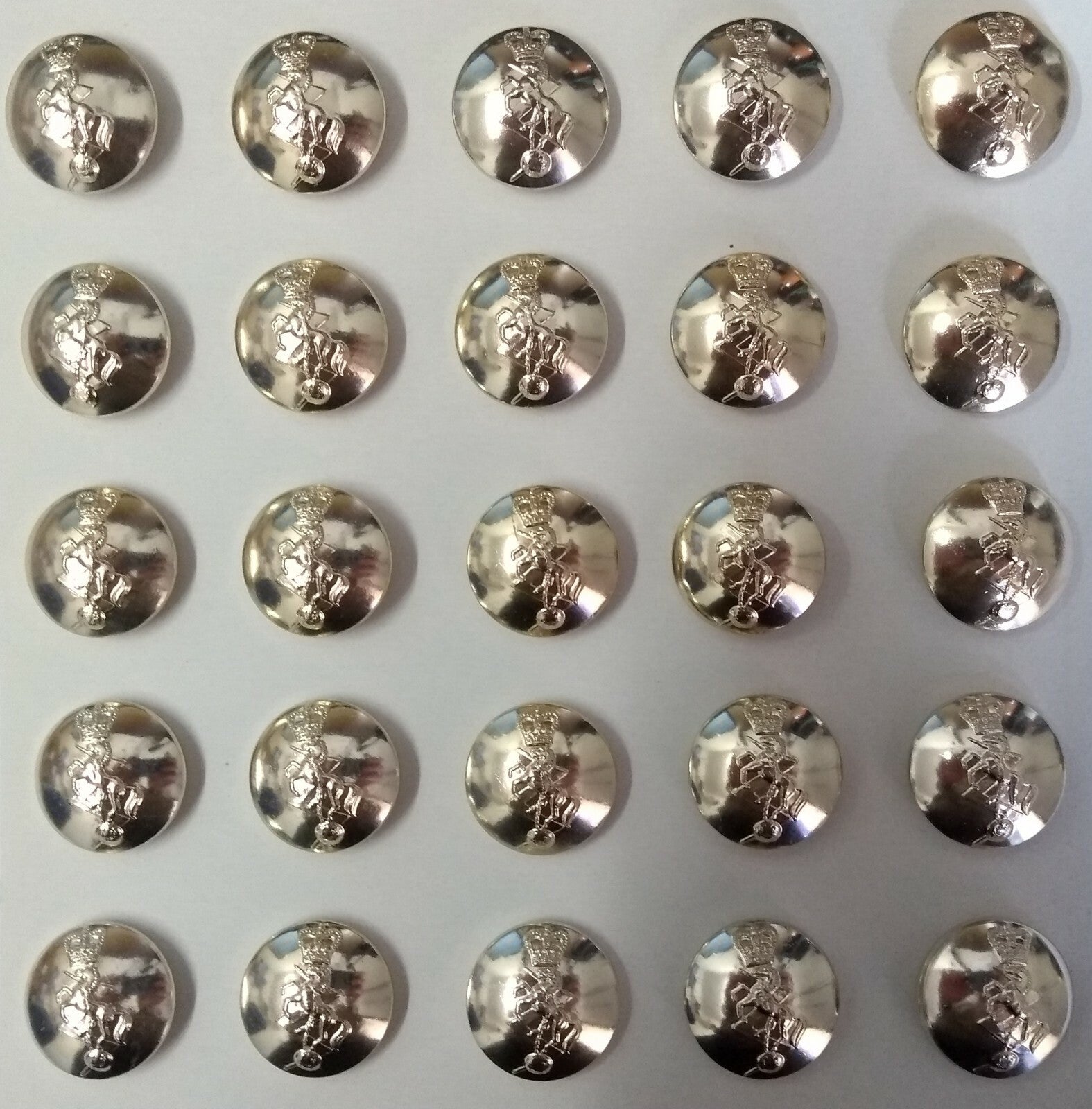 Genuine British Army REME Royal Electrical & Mechanical Engineers Buttons x25