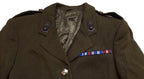 Vintage No2 Suit Number Two Khaki OFC 2 Piece Jacket and Skirt Woman's Goodwood