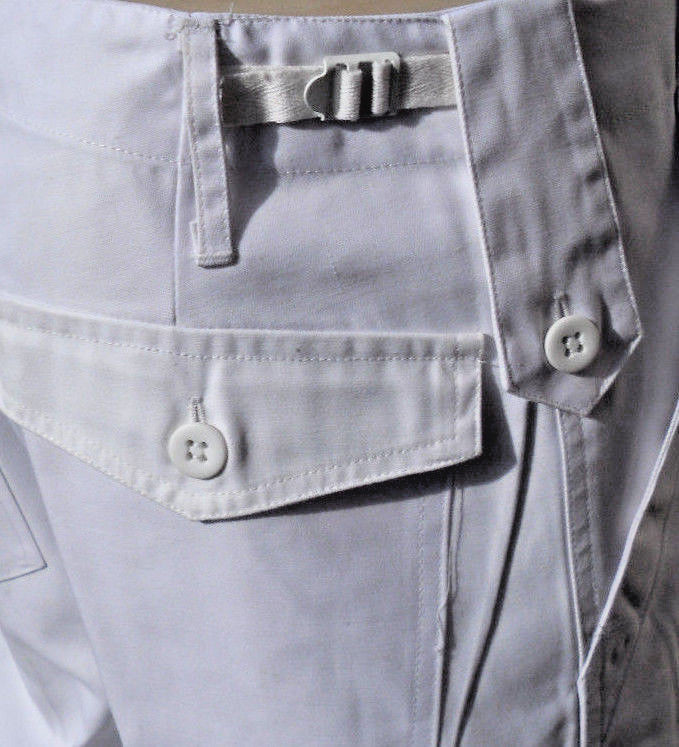 White Military Style Combat Cargo / Utility / Field Trousers - All Sizes - NEW