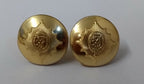 Genuine British Army The Band of The Dragoon Guards Dress Buttons 1 Pair ASBT131
