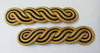 Infantry Regiments Warrant Officer Class 1 (WO1) Epaulette Black & Gold 1 Pair