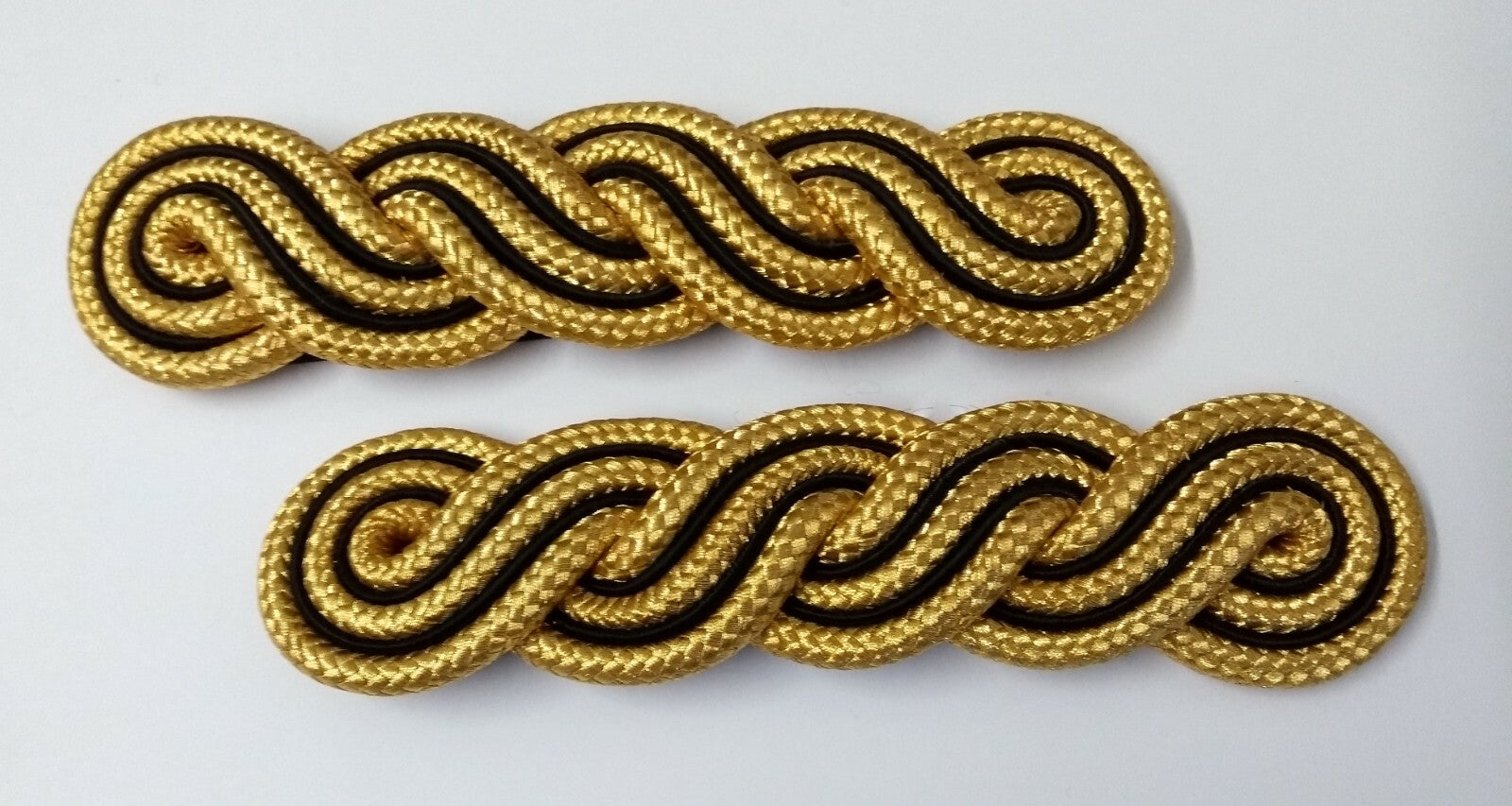 Infantry Regiments Warrant Officer Class 1 (WO1) Epaulette Black & Gold 1 Pair