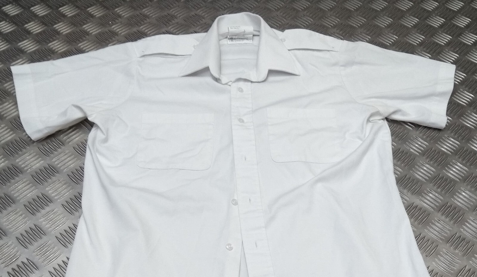 RN White Shirt Service Short Sleeve Royal Navy Pattern Assorted Sizes Grade 1