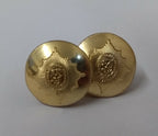 Genuine British Army The Band of The Dragoon Guards Dress Buttons 1 Pair ASBT131