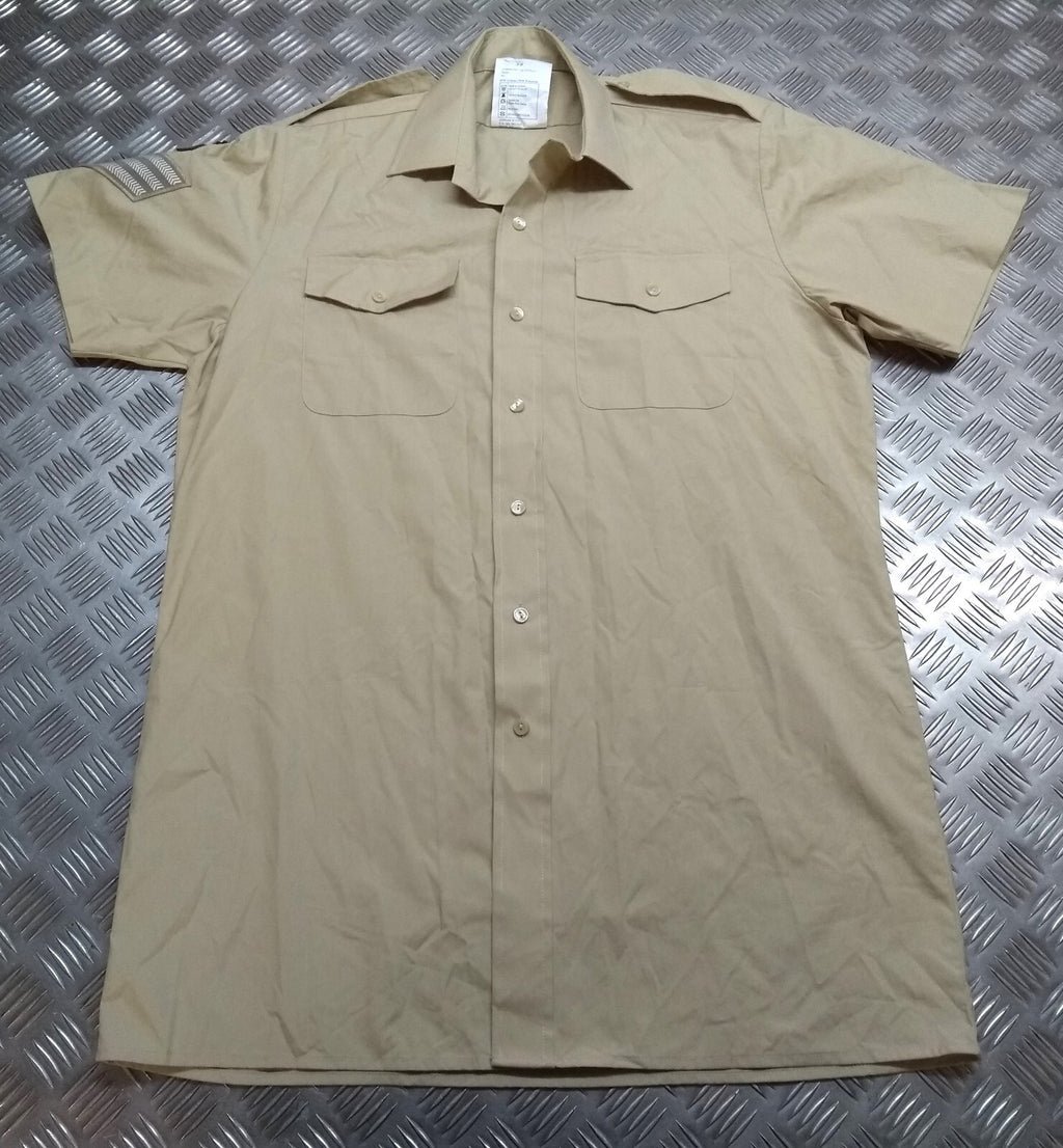 British Army No2 Shirt Short Sleeves FAD All Ranks Sergeant Skill at Arms 39cm