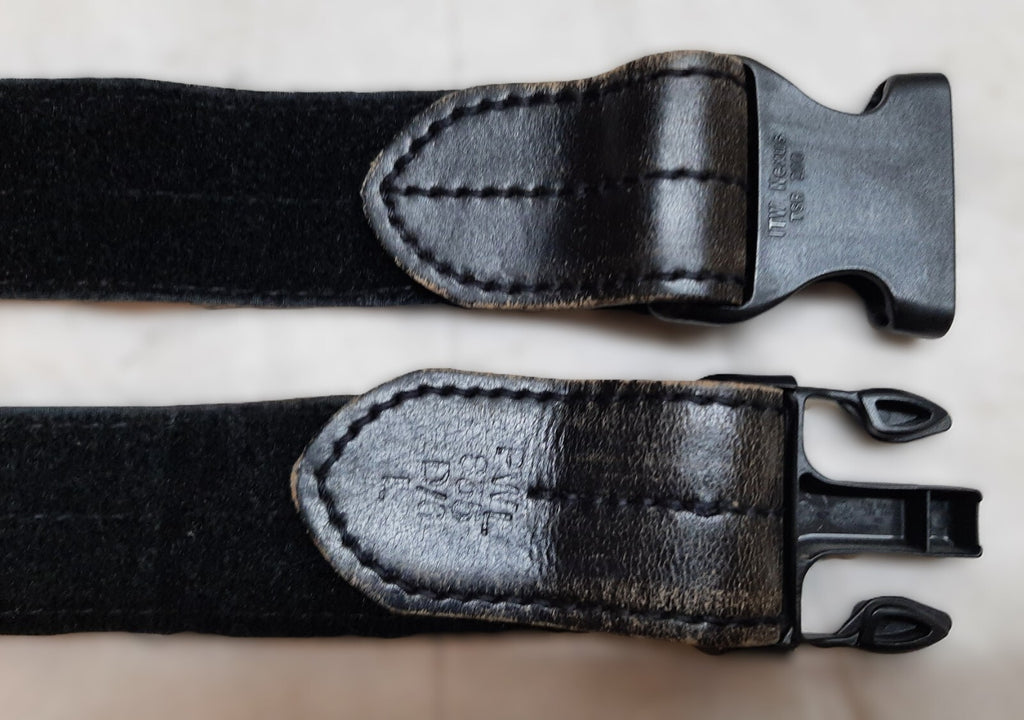 PWL Duty Belt British Soft Lined Leather Utility & Load Carrying Pattern Grade 2